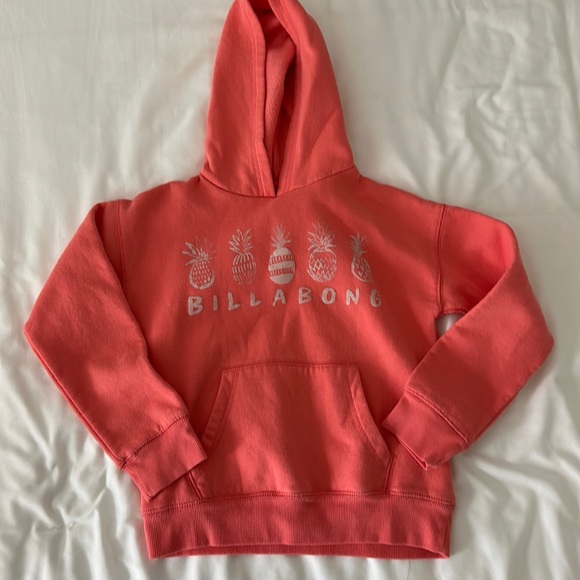 Billabong Other - Billabong Girls Size Medium Pink/Coral Hoodie